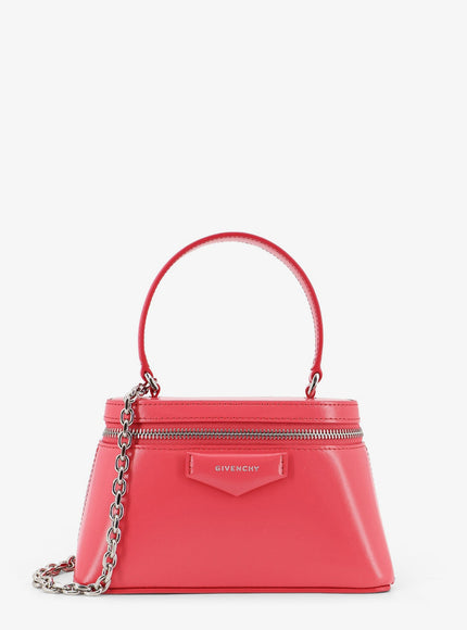 Givenchy Antigona Vanity Bag Leather Crossbody Bag Uni Bright Peach
