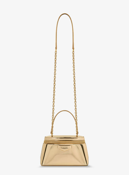 Givenchy Antigona Mirror-Effect Leather Beauty Case