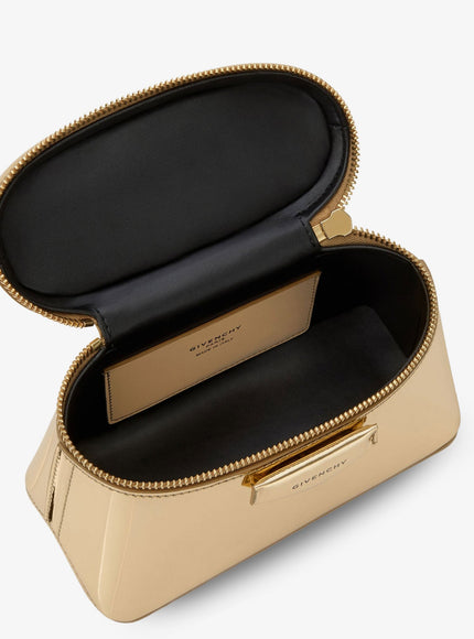 Givenchy Antigona Mirror-Effect Leather Beauty Case