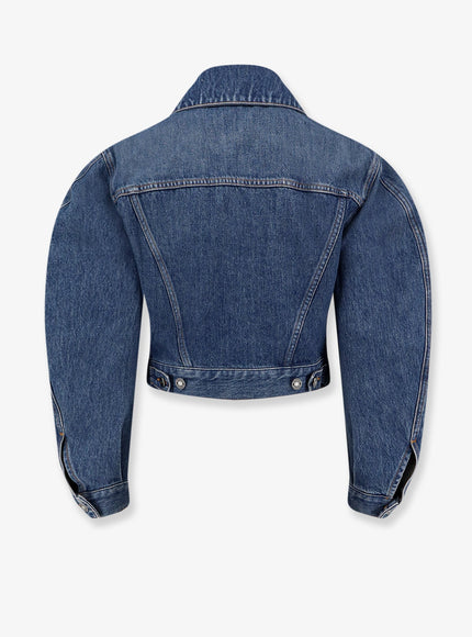 Givenchy Denim Jacket With Logo Embroidery