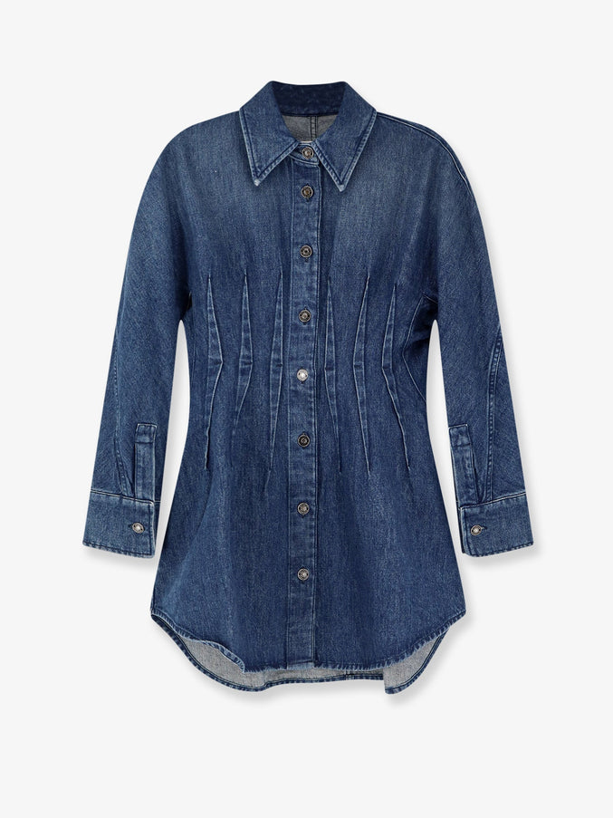 Givenchy Denim Chemisier Dress Medium Blue
