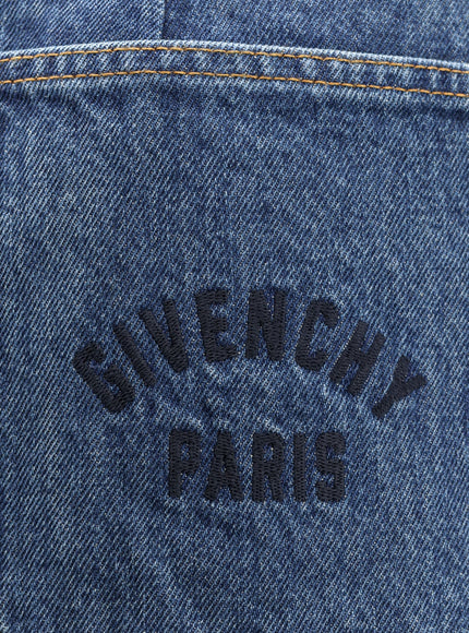 Givenchy Denim Mini Skirt