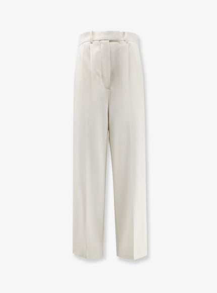 Givenchy Wool And Mohair Trousers White