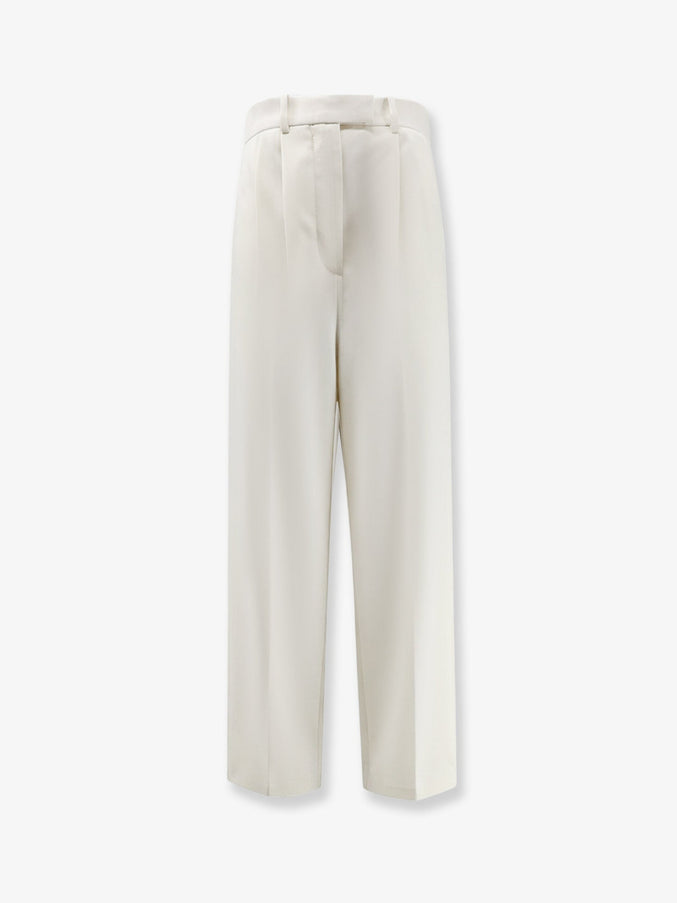 Givenchy Wool And Mohair Trousers White