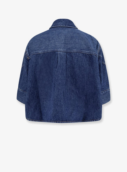 Givenchy Cocoon Blue Denim Shirt
