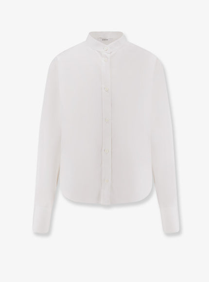 Givenchy Open Back Cotton Shirt White