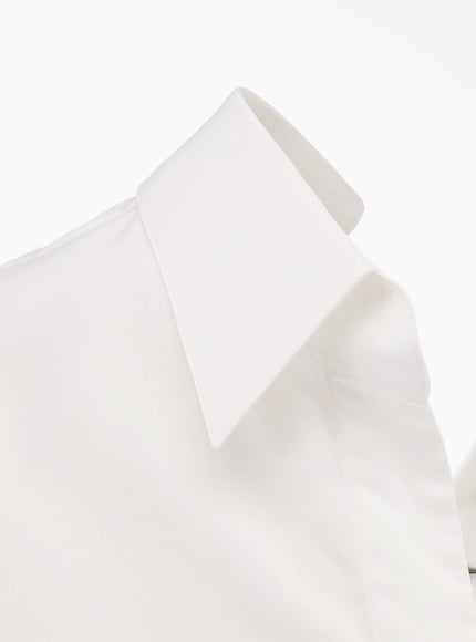 Givenchy Open Cotton Shirt