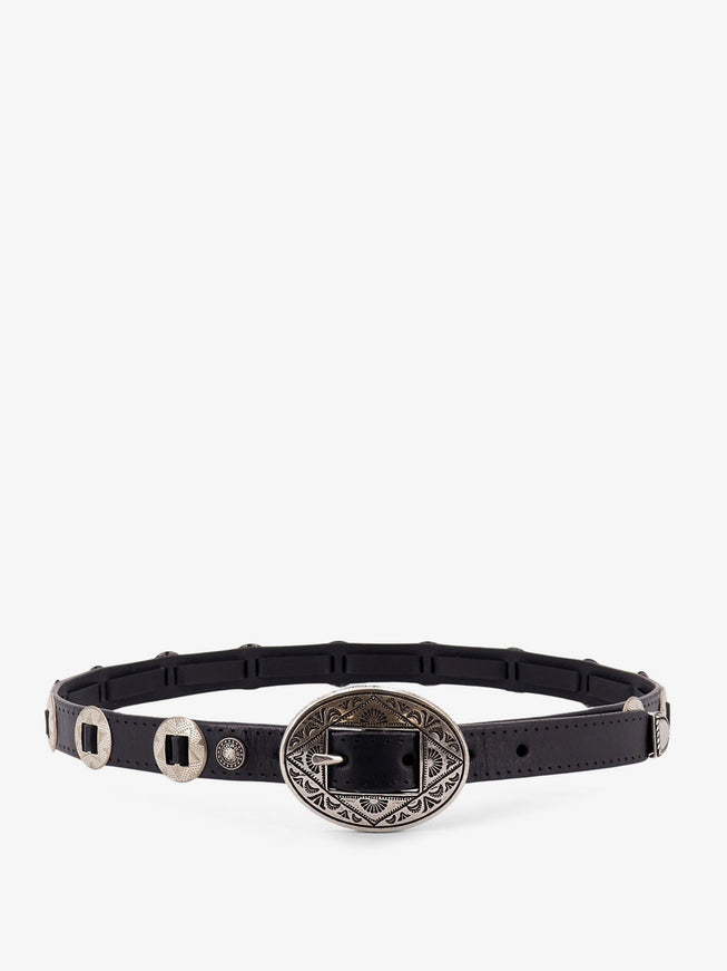 Golden Goose Deluxe Brand Leather Belt Black