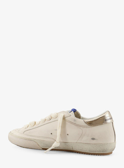 Golden Goose Deluxe Brand Super Star Leather Sneakers With Iconic Side Logo