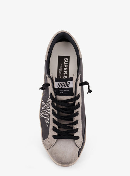 Golden Goose Deluxe Brand Superstar Leather Sneakers With Side Logo