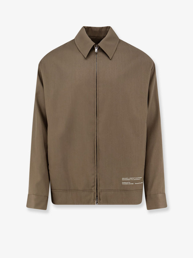 Golden Goose Deluxe Brand Coach Wool And Cotton Jacket Cub