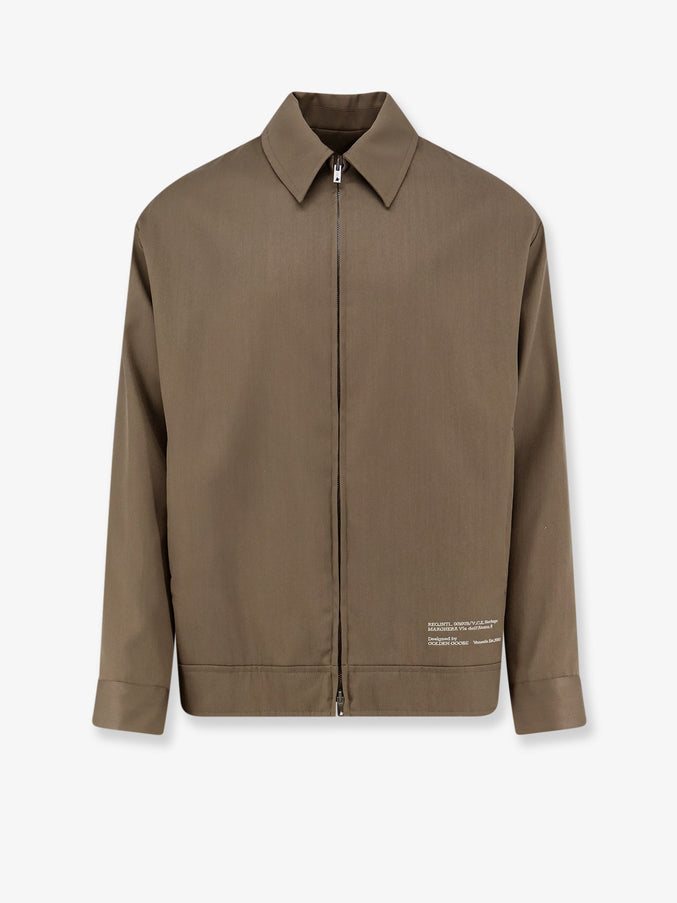 Golden Goose Deluxe Brand Coach Wool And Cotton Jacket Cub