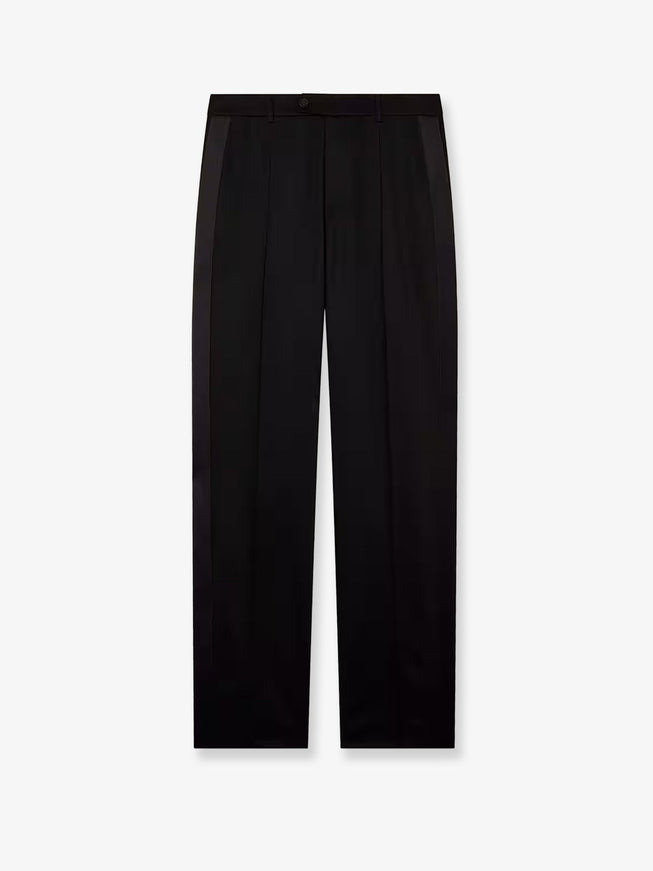 Golden Goose Deluxe Brand Pablo Virgin Wool Trousers Black