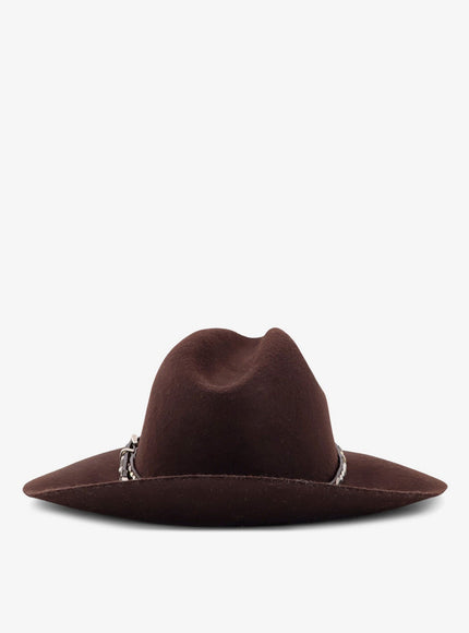 Golden Goose Deluxe Brand Golden Fedora Hat