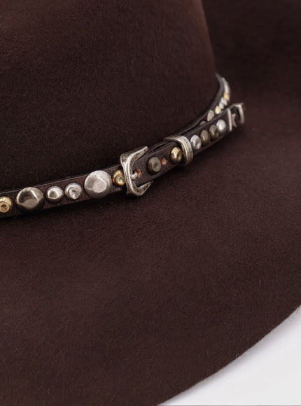 Golden Goose Deluxe Brand Golden Fedora Hat