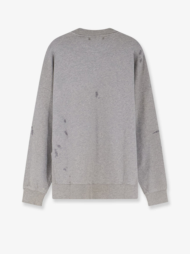 Golden Goose Deluxe Brand Cotton Sweatshirt With Print On The Front