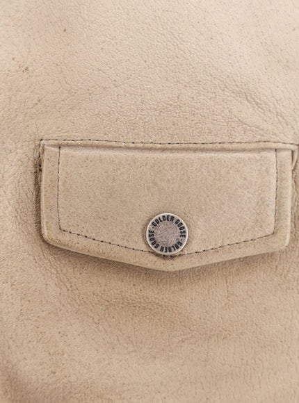 Golden Goose Deluxe Brand Phoebe Over Leather Jacket