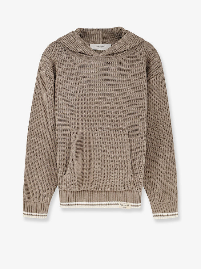 Golden Goose Deluxe Brand Patrick Unisex Cotton Sweater Bistre