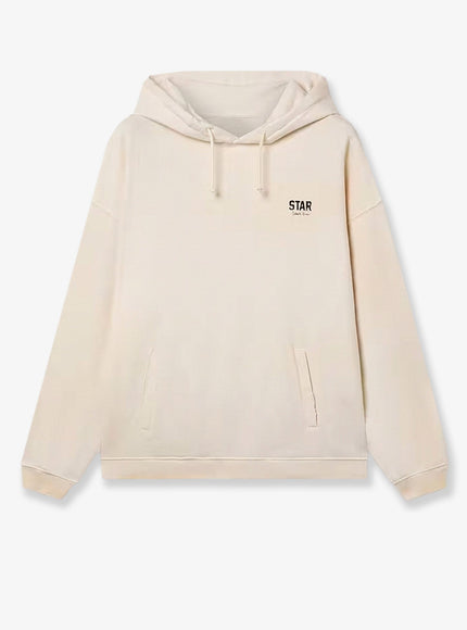 Golden Goose Deluxe Brand Oversized Cotton Sweatshirt Artic Wolf