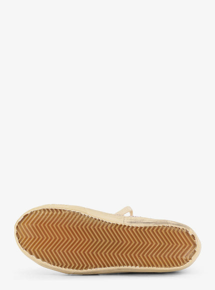 Golden Goose Deluxe Brand Leather Sneakers With All-Over Glitter Detail