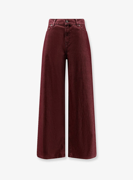Golden Goose Deluxe Brand Melody Boyfriend Fit Trousers Port Royale