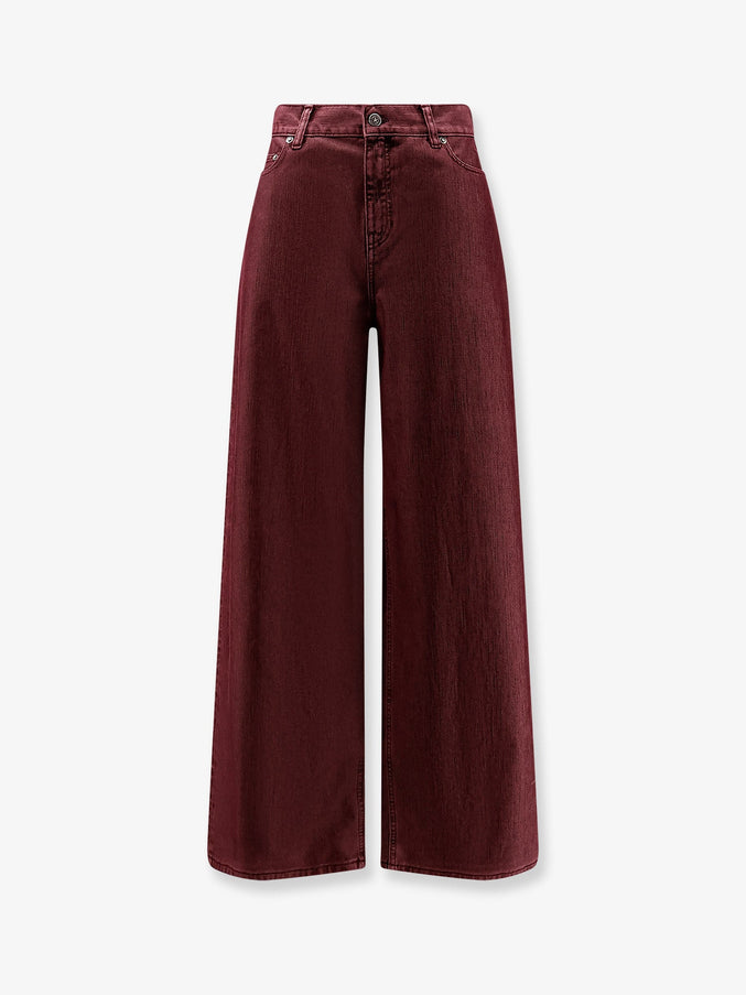 Golden Goose Deluxe Brand Melody Boyfriend Fit Trousers Port Royale