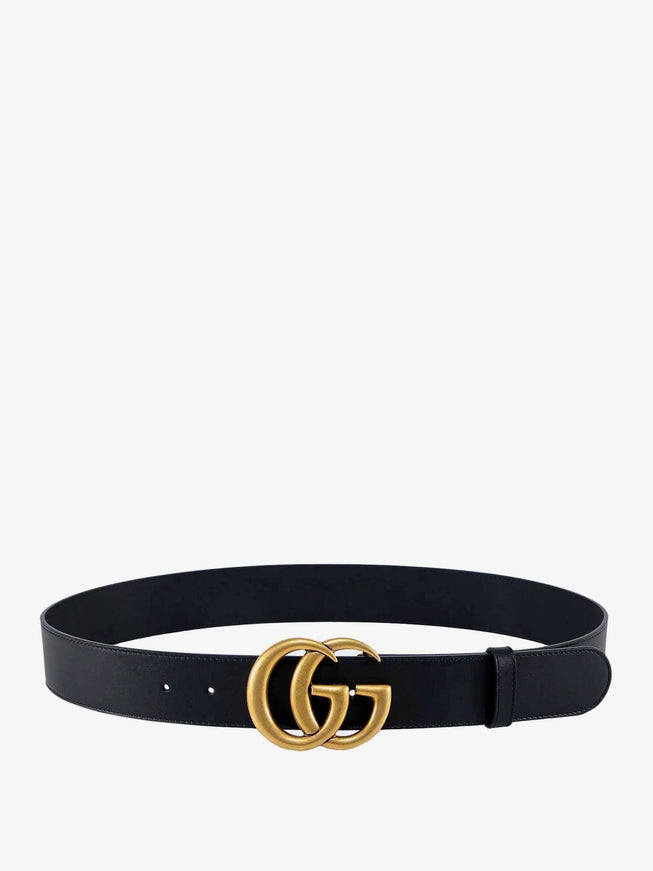 Gucci Gg Marmont Leather Belt Black