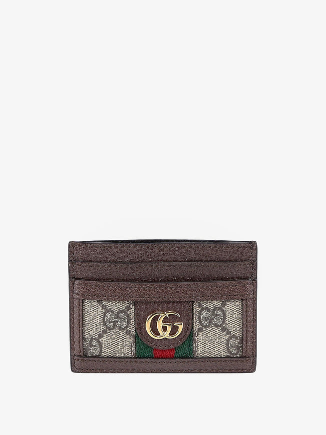 Gucci Ophidia Gg Supreme Fabric Card Holder Uni Acero