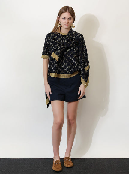 Gucci Gg Cotton Blend Sweater