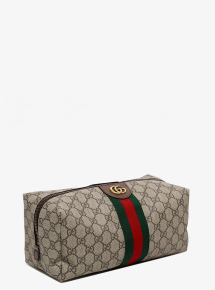 Gucci Gg Supreme Fabric Beauty Case