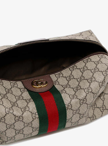 Gucci Gg Supreme Fabric Beauty Case