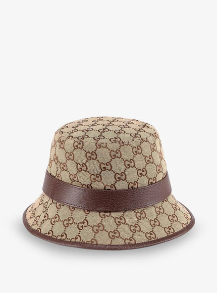 Gucci Gg Fabric Fedora Hat