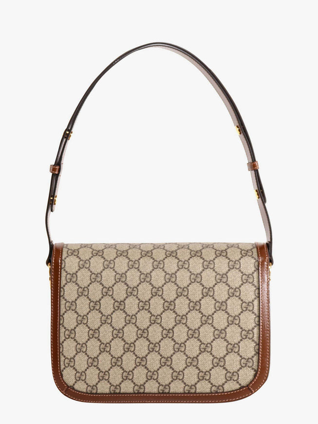 Gucci Gucci Horsebit 1955 Gg Coated Canvas Crossbody Bag
