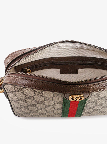 Gucci Ophidia GG Supreme Fabric and Leather Bag