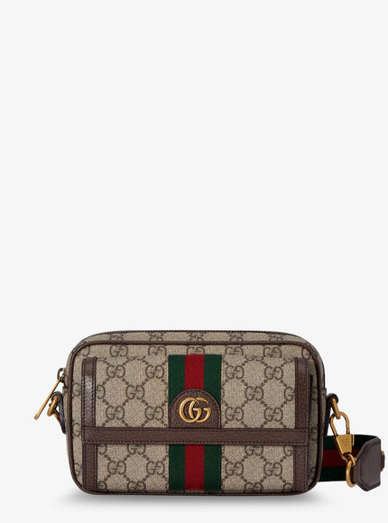 Gucci Ophidia Gg Fabric Crossbody Bag Uni Acero