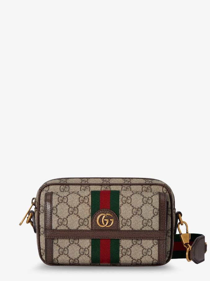 Gucci Ophidia Gg Fabric Crossbody Bag Uni Acero