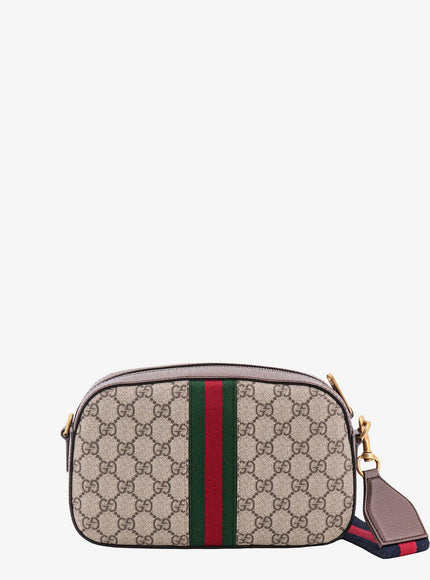Gucci Ophidia Gg Supreme Fabric And Leather Shoulder Bag