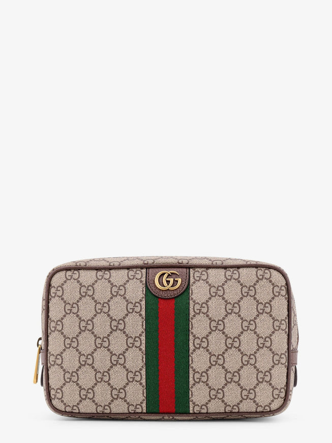 Gucci Gucci Savoy Gg Fabric Clutch Uni Acero