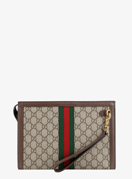 Gucci Ophidia Gg Fabric Clutch