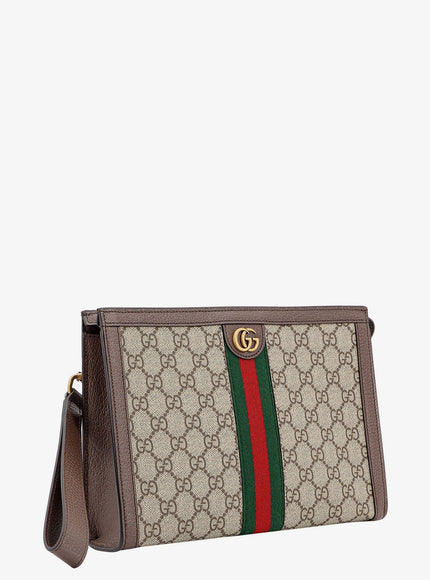 Gucci Ophidia Gg Fabric Clutch