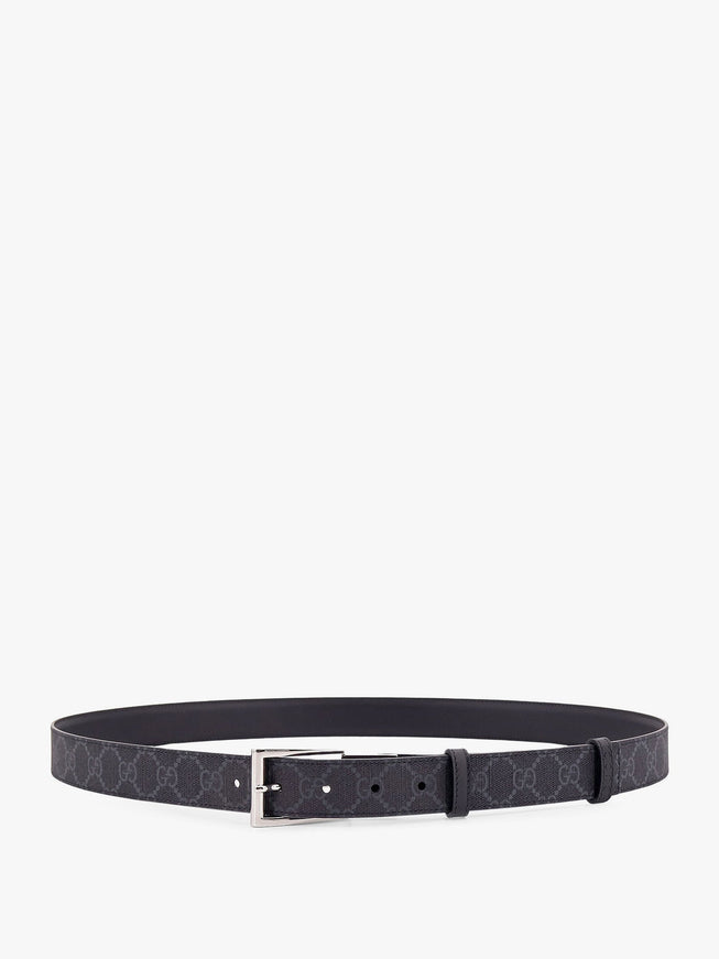 Gucci Reversible Gg Fabric Belt Black