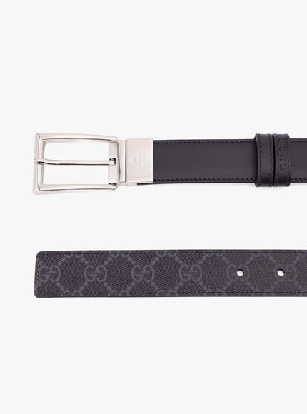 Gucci Reversible Gg Fabric Belt