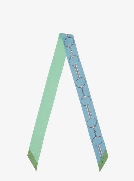 Gucci Silk Twill Bandeau Uni Citronyellow