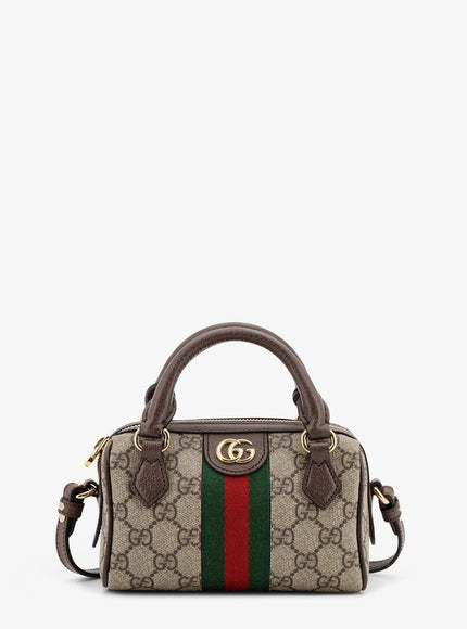 Gucci Ophidia Mini Bag Gg Supreme Fabric Crossbody Bag Uni Acero