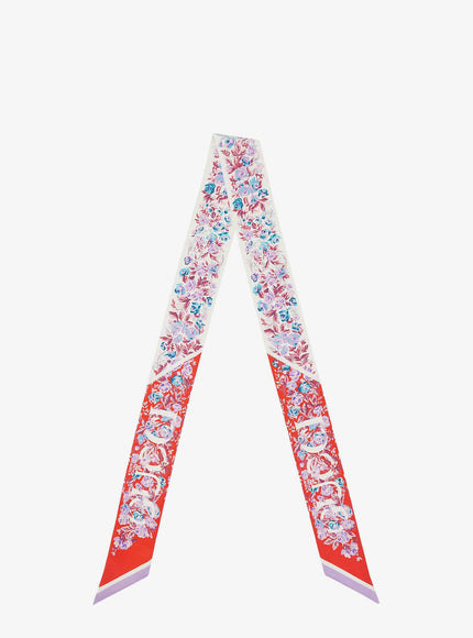 Gucci Multicolor Silk Bandeau Uni Orange