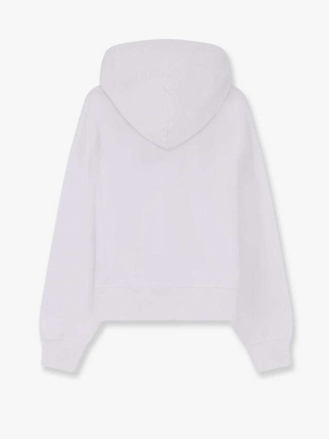 Gucci Cotton Sweatshirt With Embroidered Horsebit On The Front