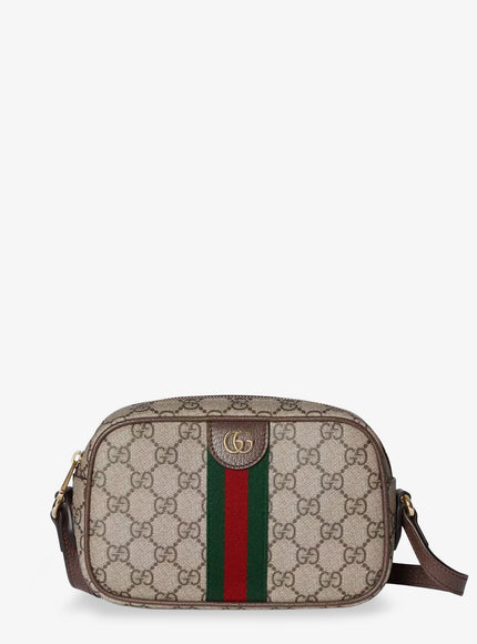 Gucci Gg Fabric Shoulder Bag Uni Acero