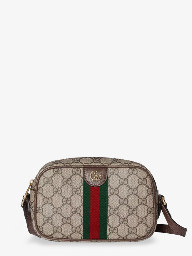 Gucci Gg Fabric Shoulder Bag Uni Acero