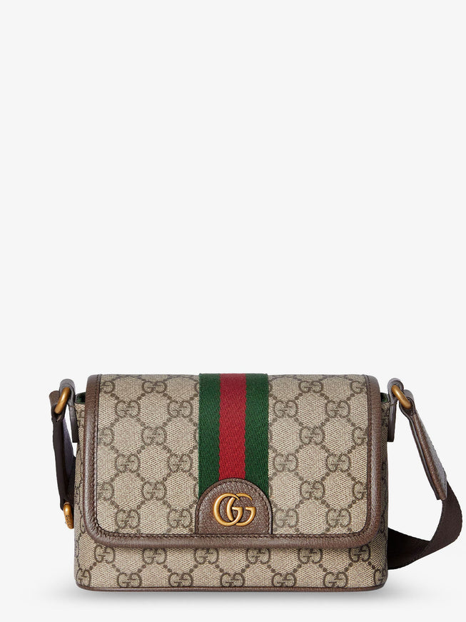 Gucci Mini Ophidia Gg Fabric Crossbody Bag Uni Acero