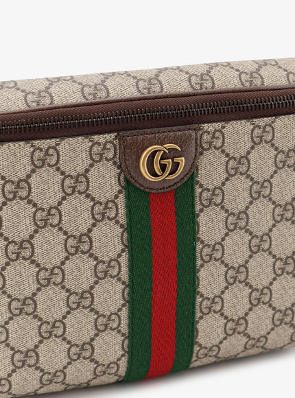 Gucci Ophidia Gg Coated Canvas Belt Bag